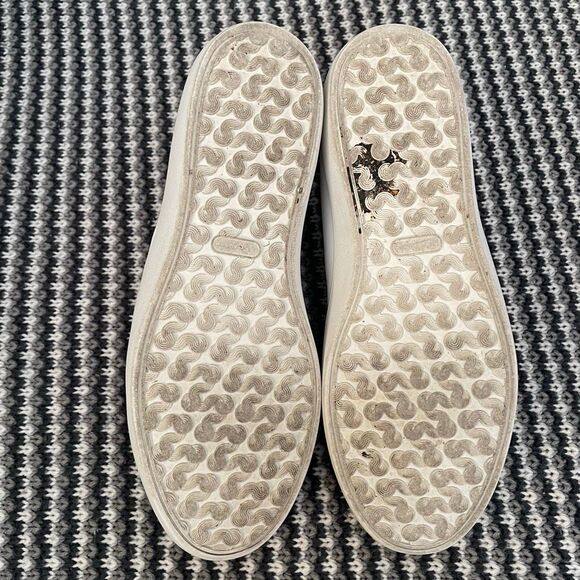 Tory Burch white/orange sneakers women’s shoe size 7 - Picture 11 of 11